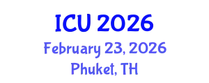 International Conference on Ultrasonics (ICU) February 23, 2026 - Phuket, Thailand