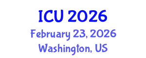 International Conference on Ultrasonics (ICU) February 23, 2026 - Washington, United States