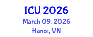 International Conference on Ultrasonics (ICU) March 09, 2026 - Hanoi, Vietnam