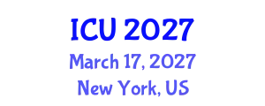 International Conference on Ultrasonics (ICU) March 17, 2027 - New York, United States