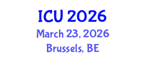 International Conference on Ultrasonics (ICU) March 23, 2026 - Brussels, Belgium