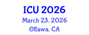 International Conference on Ultrasonics (ICU) March 23, 2026 - Ottawa, Canada