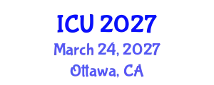 International Conference on Ultrasonics (ICU) March 24, 2027 - Ottawa, Canada