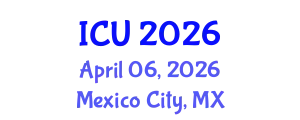 International Conference on Ultrasonics (ICU) April 06, 2026 - Mexico City, Mexico
