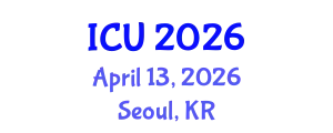 International Conference on Ultrasonics (ICU) April 13, 2026 - Seoul, Republic of Korea