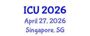International Conference on Ultrasonics (ICU) April 27, 2026 - Singapore, Singapore