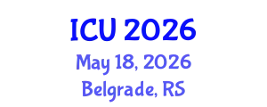 International Conference on Ultrasonics (ICU) May 18, 2026 - Belgrade, Serbia