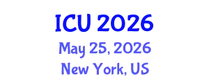 International Conference on Ultrasonics (ICU) May 25, 2026 - New York, United States