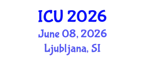 International Conference on Ultrasonics (ICU) June 08, 2026 - Ljubljana, Slovenia