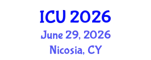 International Conference on Ultrasonics (ICU) June 29, 2026 - Nicosia, Cyprus