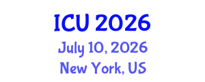 International Conference on Ultrasonics (ICU) July 10, 2026 - New York, United States