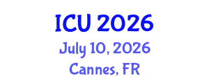International Conference on Ultrasonics (ICU) July 10, 2026 - Cannes, France