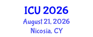 International Conference on Ultrasonics (ICU) August 21, 2026 - Nicosia, Cyprus