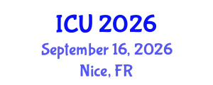International Conference on Ultrasonics (ICU) September 16, 2026 - Nice, France