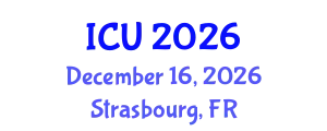International Conference on Ultrasonics (ICU) December 16, 2026 - Strasbourg, France