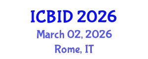 International Conference on Bacteriology and Infectious Diseases (ICBID) March 02, 2026 - Rome, Italy