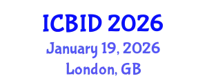 International Conference on Bacteriology and Infectious Diseases (ICBID) January 19, 2026 - London, United Kingdom