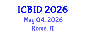 International Conference on Bacteriology and Infectious Diseases (ICBID) May 04, 2026 - Rome, Italy