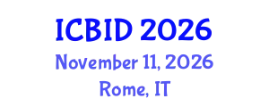 International Conference on Bacteriology and Infectious Diseases (ICBID) November 11, 2026 - Rome, Italy