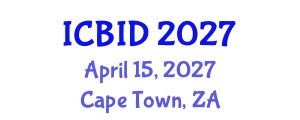 International Conference on Bacteriology and Infectious Diseases (ICBID) April 15, 2027 - Cape Town, South Africa