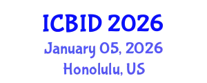 International Conference on Bacteriology and Infectious Diseases (ICBID) January 05, 2026 - Honolulu, United States