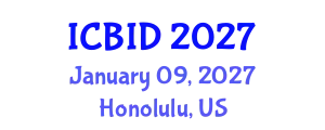 International Conference on Bacteriology and Infectious Diseases (ICBID) January 09, 2027 - Honolulu, United States