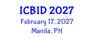 International Conference on Bacteriology and Infectious Diseases (ICBID) February 17, 2027 - Manila, Philippines