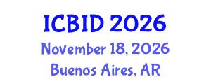 International Conference on Bacteriology and Infectious Diseases (ICBID) November 18, 2026 - Buenos Aires, Argentina