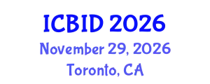 International Conference on Bacteriology and Infectious Diseases (ICBID) November 29, 2026 - Toronto, Canada