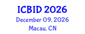 International Conference on Bacteriology and Infectious Diseases (ICBID) December 09, 2026 - Macau, China