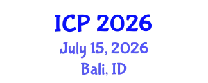 International Conference on Pathology (ICP) July 15, 2026 - Bali, Indonesia