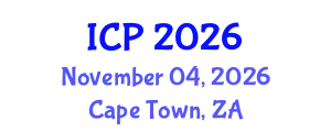 International Conference on Pathology (ICP) November 04, 2026 - Cape Town, South Africa