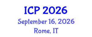 International Conference on Pathology (ICP) September 16, 2026 - Rome, Italy