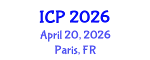 International Conference on Pathology (ICP) April 20, 2026 - Paris, France