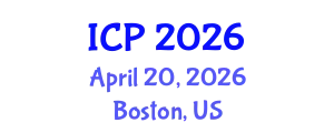 International Conference on Pathology (ICP) April 20, 2026 - Boston, United States