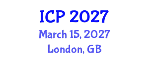 International Conference on Pathology (ICP) March 15, 2027 - London, United Kingdom