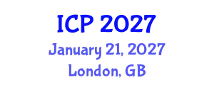 International Conference on Pathology (ICP) January 21, 2027 - London, United Kingdom
