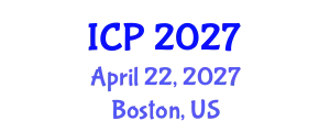 International Conference on Pathology (ICP) April 22, 2027 - Boston, United States