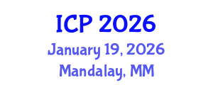 International Conference on Pathology (ICP) January 19, 2026 - Mandalay, Myanmar