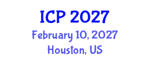International Conference on Pathology (ICP) February 10, 2027 - Houston, United States