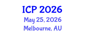 International Conference on Pathology (ICP) May 25, 2026 - Melbourne, Australia