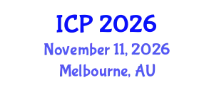 International Conference on Pathology (ICP) November 11, 2026 - Melbourne, Australia