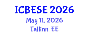 International Conference on Biodiversity, Energy Systems and Environment (ICBESE) May 11, 2026 - Tallinn, Estonia