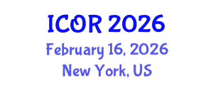 International Conference on Orthopedics and Rheumatology (ICOR) February 16, 2026 - New York, United States