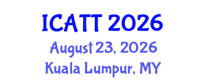 International Conference on Addiction Treatment and Therapy (ICATT) August 23, 2026 - Kuala Lumpur, Malaysia