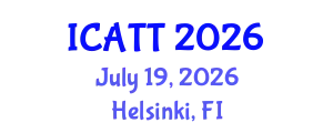 International Conference on Addiction Treatment and Therapy (ICATT) July 19, 2026 - Helsinki, Finland