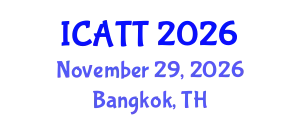 International Conference on Addiction Treatment and Therapy (ICATT) November 29, 2026 - Bangkok, Thailand