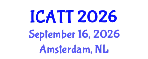 International Conference on Addiction Treatment and Therapy (ICATT) September 16, 2026 - Amsterdam, Netherlands