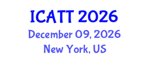 International Conference on Addiction Treatment and Therapy (ICATT) December 09, 2026 - New York, United States