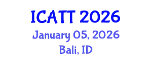 International Conference on Addiction Treatment and Therapy (ICATT) January 05, 2026 - Bali, Indonesia